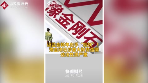 豫金剛石涉嫌<em>重大</em>財務造假遭網證會<em>通報</em>