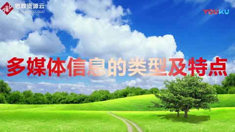 多媒體的類型劃分？