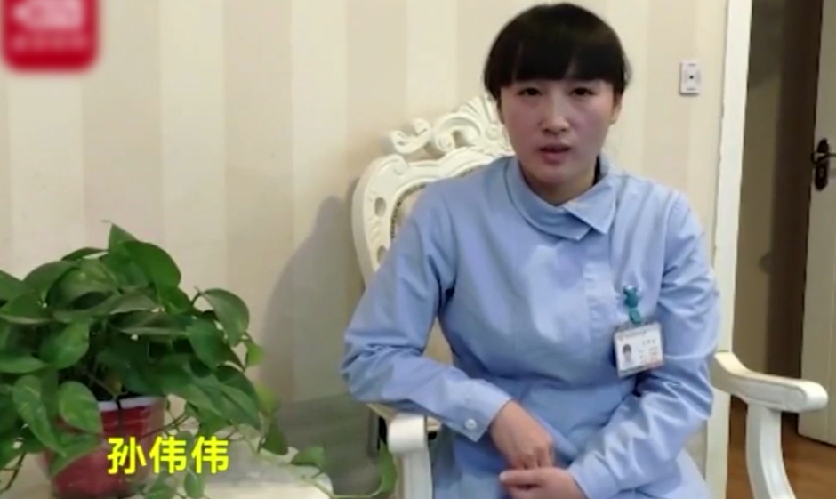 90后女大學生孫偉偉做養老護理員 4年來照顧40多位老人