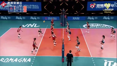 2021世界排球聯(lián)賽中國(guó)女排vs意大利女排