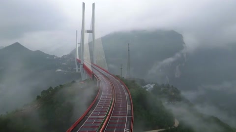 北盤江大橋—建在云端的神奇大橋