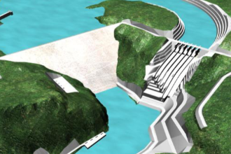 水布埡水電站—湖北省恩施土家族苗族自治州巴東縣水布埡鎮(zhèn)的水電站