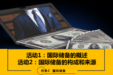 <em>課件</em>：<em>國際金融</em>、<em>金融</em><em>服務</em><em>與</em><em>管理</em>、<em>國際經濟</em><em>與</em><em>貿易</em><em>專業</em>《<em>國際金融</em>—2.1&2<em>國際</em><em>儲備</em><em>的</em>概述、構成和來源》